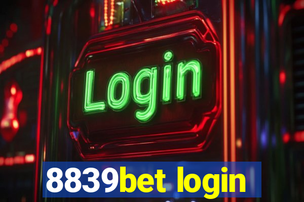 8839bet login